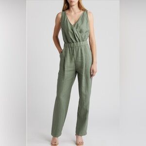 Nation‎ LTD Kiara sleeveless linen jumpsuit SEE DESCRIPTION